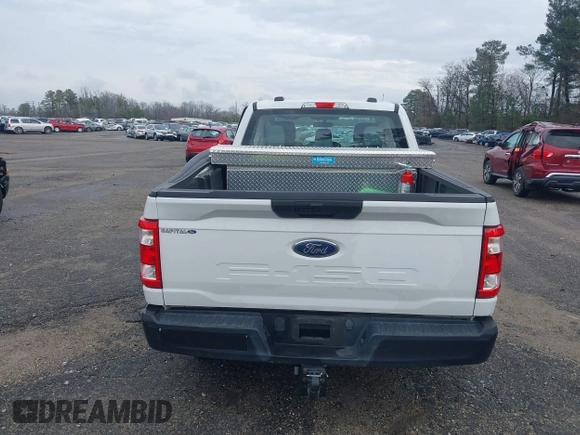 2022 Ford F-150 XL z VIN 1FTEX1CB4NKE64506, wystawiony jako IAAI lot #41408979 z przebiegiem Nie podano mil oraz . Historia ofert i sprzedaży dostępna na DreamBid. Obrazek 15.