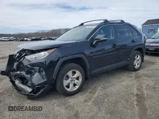 2021 Toyota RAV4 Hybrid XLE with VIN 2T3RWRFV9MW126193, listed as a Copart auction lot 48784415 with 111,907 mi miles and Salvage Title. Bid and sale history available at carsss.com. Image 1.