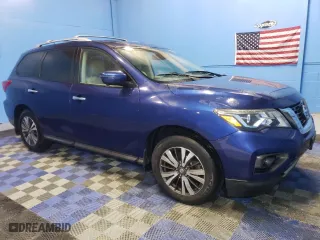 2017 Nissan Pathfinder SV with VIN 5N1DR2MN7HC901932, listed as a Copart auction lot 85721504 with 87,055 mi miles and Clean Title. Bid and sale history available at carsss.com. Image 4.