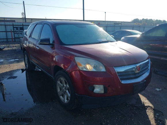 2008 Saturn Outlook XE with VIN 5GZER13728J117366, listed as a IAAI auction lot 41190348 with NaN miles. Bid and sale history available at carsss.com. Image 1.