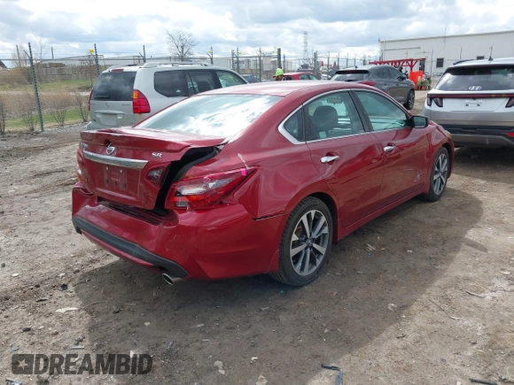 2017 Nissan Altima SR with VIN 1N4AL3AP4HC139007, listed as a IAAI auction lot 42045517 with 54,241 mi miles and . Bid and sale history available at carsss.com. Image 4.