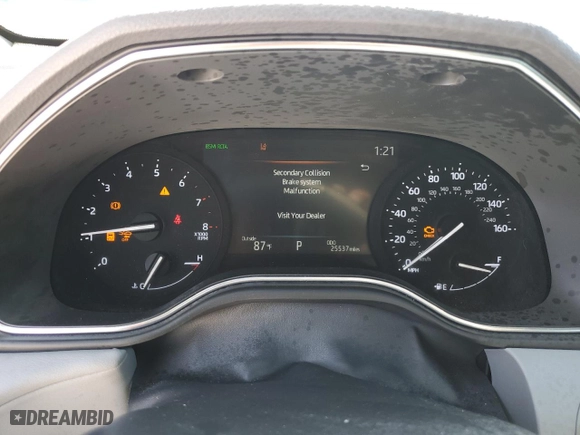 2021 Toyota Avalon XLE with VIN 4T1JZ1FB4MU070684, listed as a Copart auction lot 49336155 with 25,537 mi miles and Salvage Title. Bid and sale history available at carsss.com. Image 9.