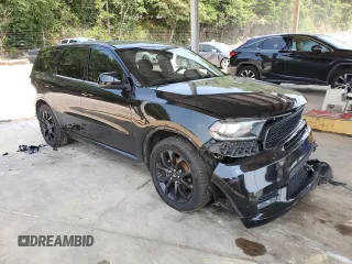 2020 Dodge Durango GT with VIN 1C4RDHDG6LC145953, listed as a Copart auction lot 59285865 with 116,151 mi miles and Salvage title. Bid and sale history available at DreamBid. Image 4.