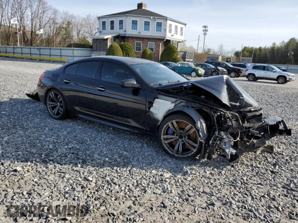 2016 BMW M6 with VIN WBS6E9C58GGF92624, listed as a Copart auction lot 53804955 with Not provided miles and Salvage title. Bid and sale history available at DreamBid. Image 4.