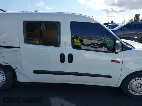 2020 Ram ProMaster City Cargo Van Tradesman with VIN ZFBHRFAB5L6R92698, listed as a IAAI auction lot 41435093 with 48,082 mi miles. Bid and sale history available at carsss.com. Image 13.