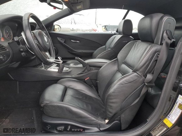 2007 BMW 6 Series M6 with VIN WBSEK93517CY78050, listed as a Copart auction lot 77891944 with 83,403 mi miles and Salvage Title. Bid and sale history available at carsss.com. Image 7.