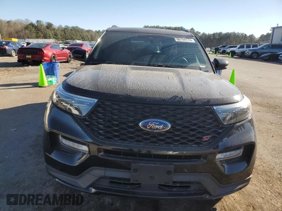 2024 Ford Explorer ST with VIN 1FM5K8GC9RGA19712, listed as a Copart auction lot 86124774 with 50,544 mi miles and Salvage Title. Bid and sale history available at carsss.com. Image 5.