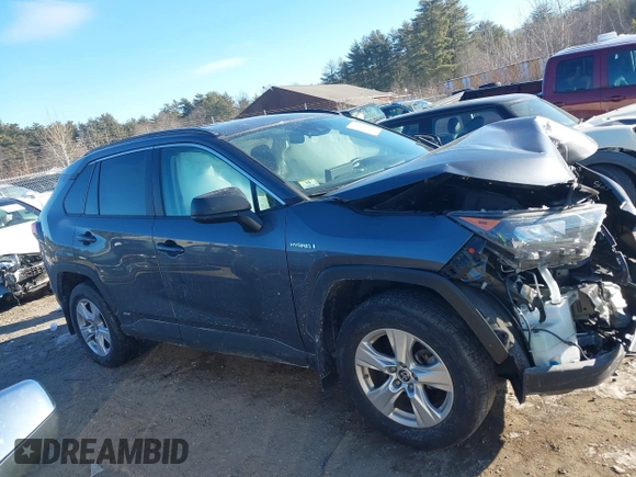 2021 Toyota RAV4 Hybrid LE with VIN 4T3LWRFVXMU035343, listed as a IAAI auction lot 41340188 with 37,072 mi miles. Bid and sale history available at carsss.com. Image 14.