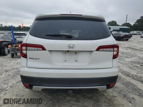 2022 Honda Pilot EX-L with VIN 5FNYF5H50NB014407, listed as a Copart auction lot 60507325 with 71,067 mi miles and Salvage title. Bid and sale history available at DreamBid. Image 6.