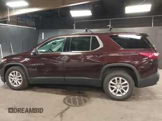 2021 Chevrolet Traverse LT Cloth with VIN 1GNEVGKW0MJ213636, listed as a IAAI auction lot 42084923 with 45,233 mi miles. Bid and sale history available at carsss.com. Image 14.