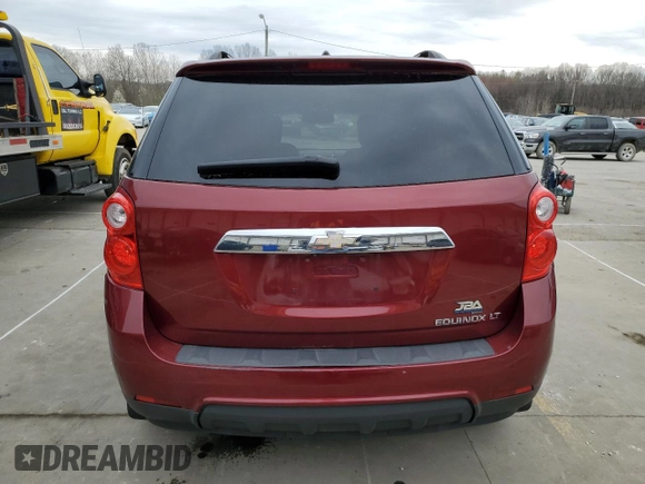 2011 Chevrolet Equinox 1LT with VIN 2CNALDEC1B6336297, listed as a Copart auction lot 51003235 with 155,083 mi miles and Salvage Title. Bid and sale history available at DreamBid. Image 6.