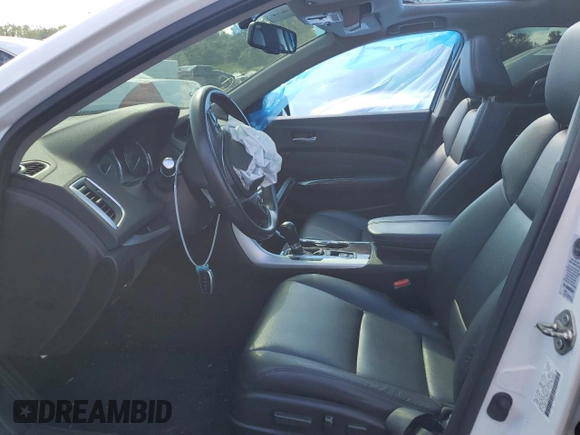 2016 Acura TLX with VIN 19UUB1F34GA000608, listed as a Copart auction lot 60964035 with 125,795 mi miles and Salvage title. Bid and sale history available at DreamBid. Image 7.