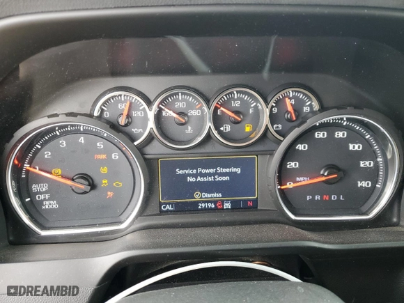 2019 Chevrolet Silverado 1500 LT with VIN 3GCUYDED8KG166021, listed as a Copart auction lot 51522155 with 29,196 mi miles and Salvage Title. Bid and sale history available at carsss.com. Image 9.