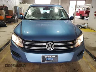 2017 Volkswagen Tiguan Wolfsburg Edition with VIN WVGSV7AX1HK014774, listed as a Copart auction lot 64456925 with 91,999 mi miles and Salvage title. Bid and sale history available at DreamBid. Image 5.