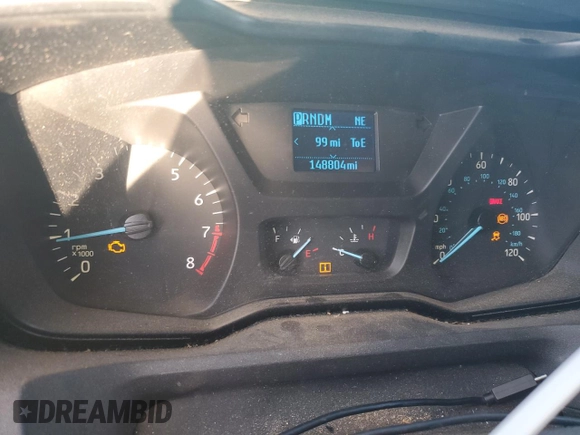 2016 Ford Transit Cargo with VIN 1FTYE1YMXGKA22345, listed as a Copart auction lot 44369665 with 148,804 mi miles and Clean title. Bid and sale history available at DreamBid. Image 9.