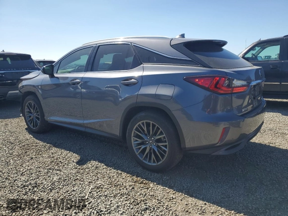 2019 Lexus RX with VIN 2T2BGMCA0KC039501, listed as a Copart auction lot 46646425 with 76,443 mi miles and Salvage Title. Bid and sale history available at carsss.com. Image 2.
