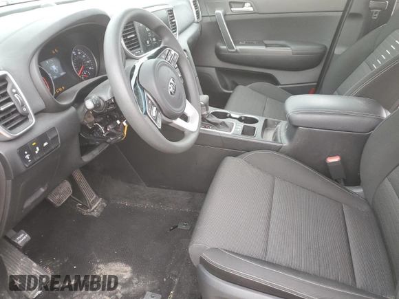2020 Kia Sportage LX with VIN KNDPM3AC0L7702554, listed as a Copart auction lot 50599375 with 39,304 mi miles and Salvage Title. Bid and sale history available at DreamBid. Image 7.