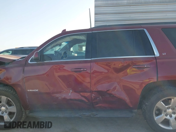 2016 Chevrolet Tahoe LT with VIN 1GNSKBKC7GR465751, listed as a IAAI auction lot 41983178 with 101,428 mi miles and . Bid and sale history available at DreamBid. Image 15.