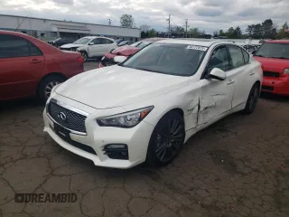 2016 Infiniti Q50 Red Sport 400 с VIN JN1FV7AR1GM450750, выставлен на аукционе Copart как лот 56172875 с пробегом 89 094 миль миль и Списание • Salvage title. История ставок и продаж доступна на DreamBid. Изображение 1.