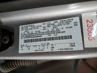 2022 Ford F-150 z VIN 1FTFW1P83NKE90049, wystawiony jako Copart lot #57120225 z przebiegiem Nie podano mil oraz Szkoda całkowita • Salvage title. Historia ofert i sprzedaży dostępna na DreamBid. Obrazek 12.