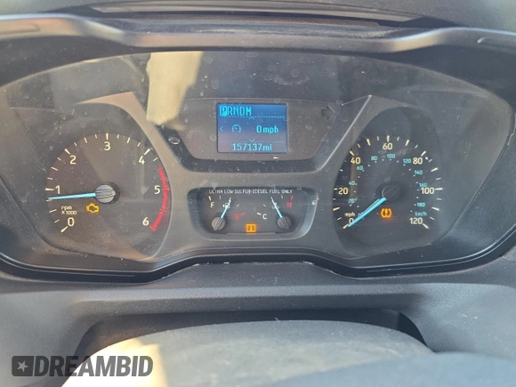 2016 Ford Transit with VIN 1FTBW2CVXGKA35556, listed as a Copart auction lot 47542205 with 157,137 mi miles and Salvage Title. Bid and sale history available at DreamBid. Image 8.
