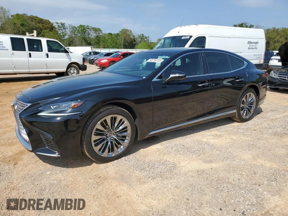 2019 Lexus LS 500 с VIN JTHB51FFXK5009207, выставлен на аукционе Copart как лот 50726735 с пробегом 45 606 миль миль и Списание • Salvage title. История ставок и продаж доступна на DreamBid. Изображение 1.