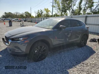 2025 Mazda CX-30 S Preferred with VIN 3MVDMBCMXSM764341, listed as a Copart auction lot 50795205 with 6,481 mi miles and Salvage Title. Bid and sale history available at carsss.com. Image 1.