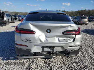 2021 BMW X4 xDrive30i with VIN 5UX2V1C04M9G96019, listed as a Copart auction lot 87287934 with Not provided miles and Salvage title. Bid and sale history available at DreamBid. Image 6.