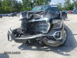 2020 GMC Sierra 1500 Denali with VIN 1GTU9FEL3LZ164890, listed as a Copart auction lot 51253935 with 63,147 mi miles and Non Repairable. Bid and sale history available at DreamBid. Image 5.