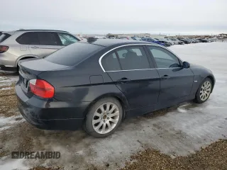 2006 BMW 3 Series 330xi with VIN WBAVD33546KV60262, listed as a Copart auction lot 87508765 with 249,826 mi miles and Salvage Title. Bid and sale history available at carsss.com. Image 3.