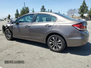 2015 Honda Civic EX z VIN 2HGFB2F83FH524469, wystawiony jako Copart lot #56207075 z przebiegiem 85 678 mil mil oraz Szkoda całkowita • Salvage title. Historia ofert i sprzedaży dostępna na DreamBid. Obrazek 2.