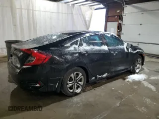 2016 Honda Civic Sedan LX with VIN 19XFC2F50GE038930, listed as a Copart auction lot 86979054 with 163,188 mi miles and Salvage Title. Bid and sale history available at carsss.com. Image 3.