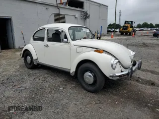 1972 Volkswagen Beetle with VIN 1122267969, listed as a Copart auction lot 61248775 with 39,057 mi miles and Salvage title. Bid and sale history available at DreamBid. Image 4.
