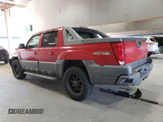 2002 Chevrolet Avalanche with VIN 3GNEK13T12G160860, listed as a Copart auction lot 76321274 with Not Provided miles and Salvage Title. Bid and sale history available at DreamBid. Image 2.
