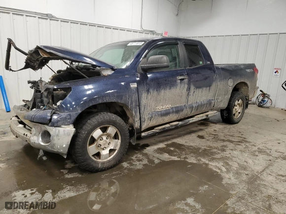 2007 Toyota Tundra SR5 with VIN 5TFBT54157X009858, listed as a Copart auction lot 45711815 with 0 mi miles and Salvage Title. Bid and sale history available at carsss.com. Image 1.