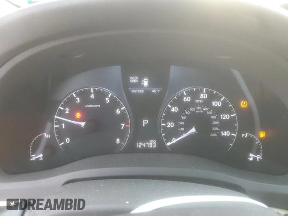 2010 Lexus RX 350 with VIN 2T2BK1BA6AC062908, listed as a Copart auction lot 52739005 with 124,793 mi miles and Salvage Title. Bid and sale history available at DreamBid. Image 9.