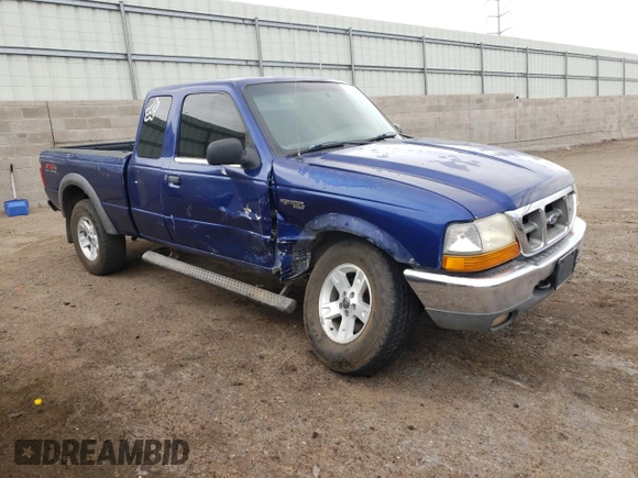 2003 Ford Ranger XL Fleet with VIN 1FTZR45E03PA09155, listed as a Copart auction lot 60283335 with 219,406 mi miles and Salvage title. Bid and sale history available at DreamBid. Image 4.