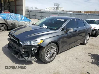 2016 Ford Fusion Titanium with VIN 3FA6P0D9XGR406186, listed as a Copart auction lot 50601175 with 207,220 mi miles and Salvage title. Bid and sale history available at DreamBid. Image 1.
