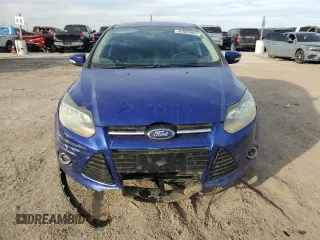 2013 Ford Focus Titanium with VIN 1FADP3J27DL169926, listed as a Copart auction lot 42862955 with 127,908 mi miles and Salvage Title. Bid and sale history available at carsss.com. Image 5.