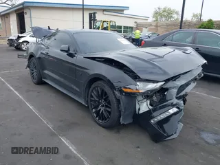 2018 Ford Mustang GT with VIN 1FA6P8CF9J5105053, listed as a IAAI auction lot 42164580 with Not provided miles and . Bid and sale history available at DreamBid. Image 1.