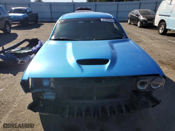 2015 Dodge Challenger SRT 392 with VIN 2C3CDZDJ7FH912125, listed as a Copart auction lot 87954765 with NaN miles and Salvage Title. Bid and sale history available at carsss.com. Image 5.