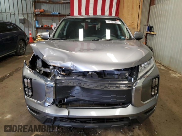 2020 Mitsubishi Outlander Sport ES 2.0 with VIN JA4AR3AU5LU010012, listed as a Copart auction lot 47169885 with 63,156 mi miles and Salvage Title. Bid and sale history available at carsss.com. Image 5.
