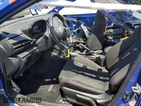 2023 Subaru WRX Premium с VIN JF1VBAF61P9801260, выставлен на аукционе Copart как лот 64861475 с пробегом 18 085 миль миль и Списание • Salvage title. История ставок и продаж доступна на DreamBid. Изображение 7.
