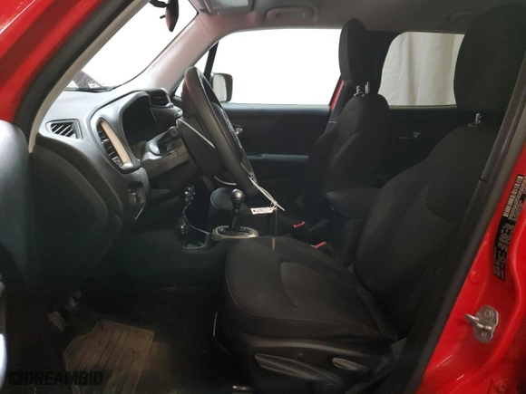 2015 Jeep Renegade Sport with VIN ZACCJBAH0FPB61440, listed as a Copart auction lot 56646144 with 115,687 mi miles. Bid and sale history available at carsss.com. Image 7.