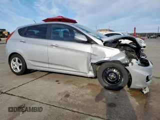 2012 Hyundai Accent GS with VIN KMHCT5AE8CU031209, listed as a Copart auction lot 57881945 with 126,756 mi miles and Salvage title. Bid and sale history available at DreamBid. Image 4.