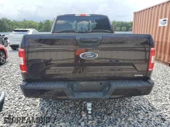 2018 Ford F-150 XL with VIN 1FTEX1CP7JKD78368, listed as a Copart auction lot 55904385 with 126,812 mi miles and Salvage title. Bid and sale history available at DreamBid. Image 6.