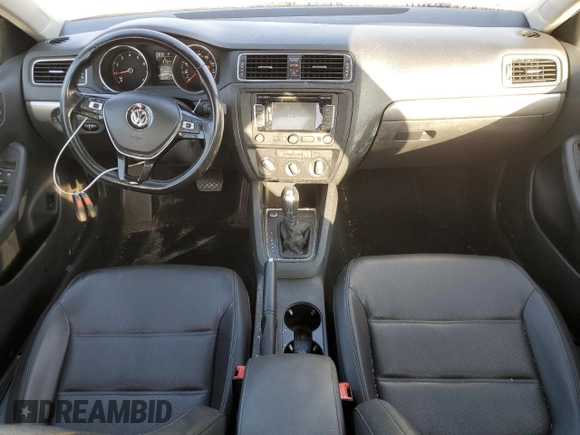 2015 Volkswagen Jetta Sedan 1.8T SE with VIN 3VWD07AJ6FM302428, listed as a Copart auction lot 48580005 with 95,836 mi miles and Salvage Title. Bid and sale history available at carsss.com. Image 8.