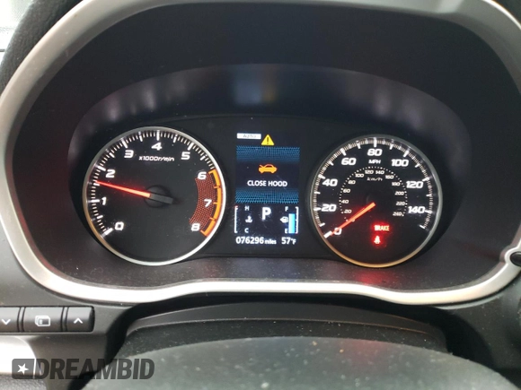 2020 Mitsubishi Eclipse Cross LE with VIN JA4AT4AA8LZ001126, listed as a Copart auction lot 51175744 with 76,296 mi miles and Salvage title. Bid and sale history available at DreamBid. Image 9.