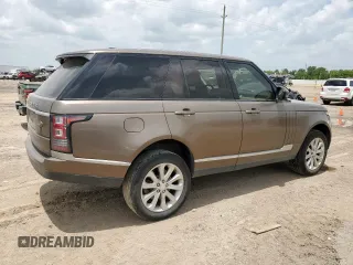 2014 Land Rover Range Rover HSE with VIN SALGS2WF4EA151689, listed as a Copart auction lot 65236805 with 128,984 mi miles and Clean title. Bid and sale history available at DreamBid. Image 3.