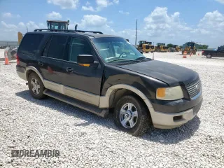 2005 Ford Expedition Eddie Bauer with VIN 1FMFU17575LA13044, listed as a Copart auction lot 59972345 with 238,507 mi miles and Salvage title. Bid and sale history available at DreamBid. Image 4.